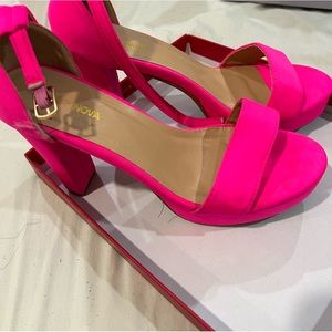 Pink Platform Heels